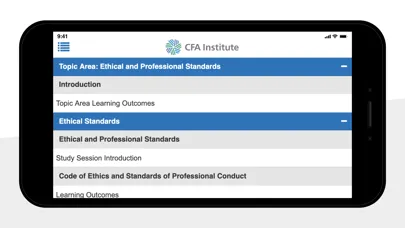Tangkapan skrin CFA Institute Learning