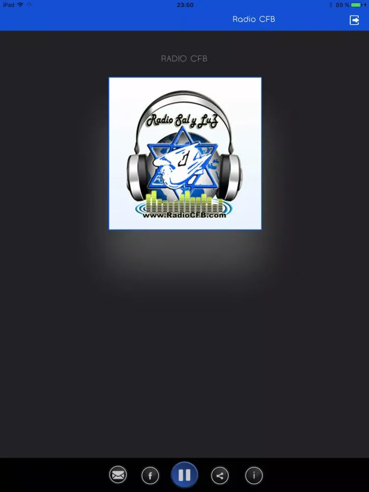 Скриншоты Radio CFB iPad 