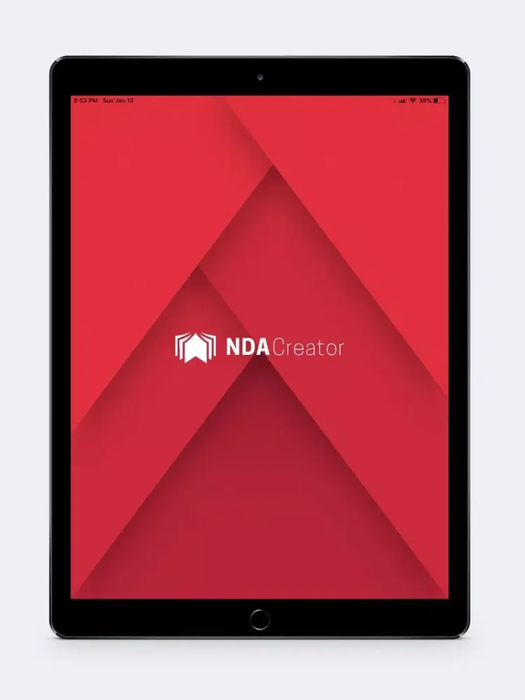 NDA Creator iPad  سکرین شاٹس