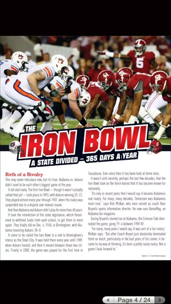 College Football Rivalry Series Screenshots