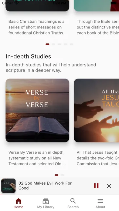 Bible Study with Zac Poonen Ekran Görüntüleri
