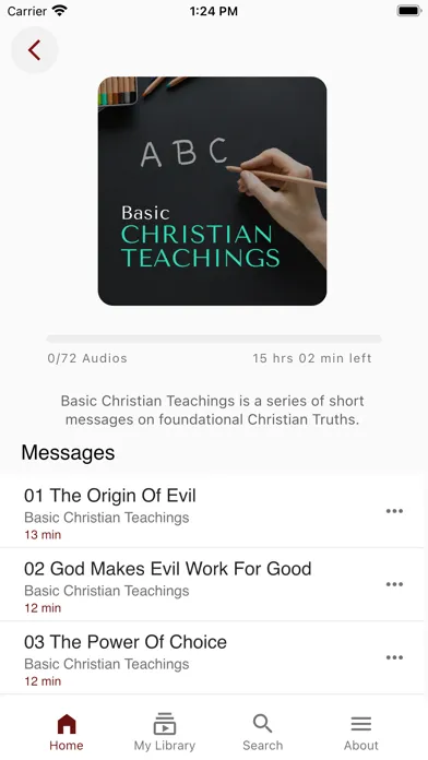 Bible Study with Zac Poonen Ekran Görüntüleri