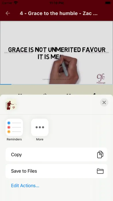 Ảnh chụp màn hình của Zac Poonen Bible Illustrations
