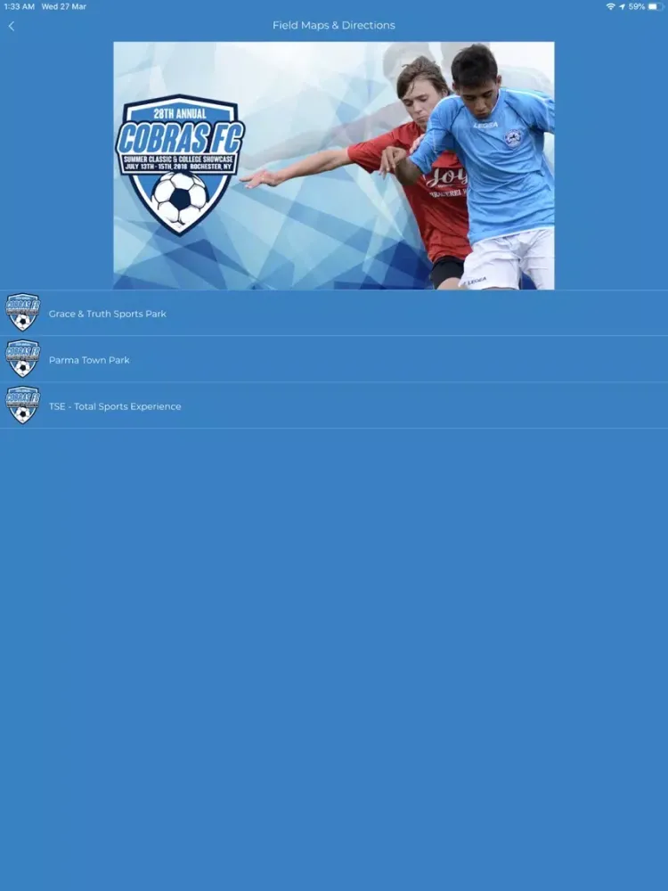 صور Cobras FC iPad 