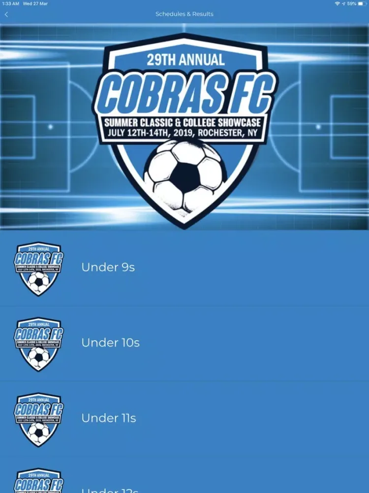 صور Cobras FC iPad 