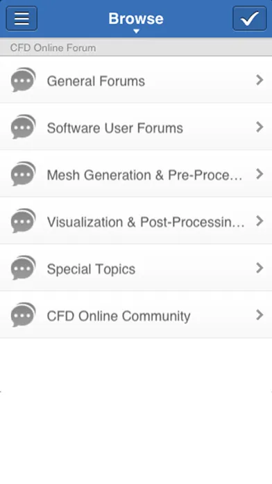 Tangkapan layar CFD Online Forum