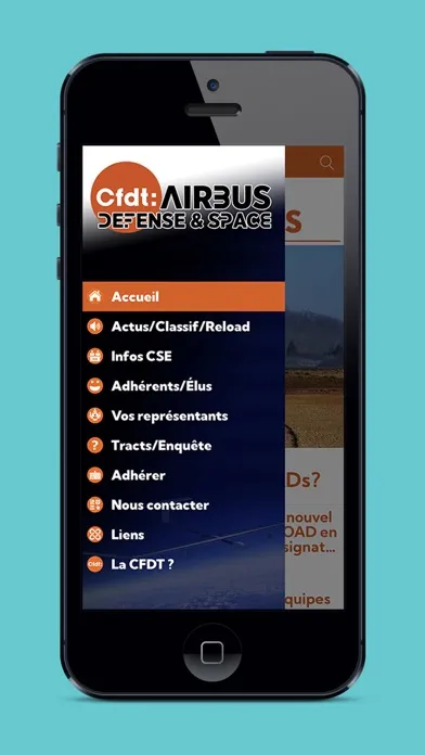 CFDT AIRBUS D&S স্ক্রিনশট