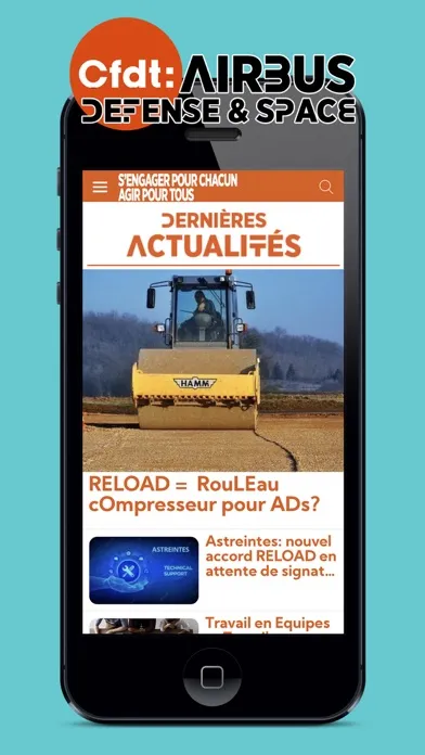 CFDT AIRBUS D&S স্ক্রিনশট