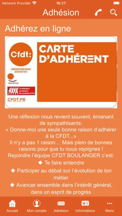 Cfdt Boulanger Screenshots