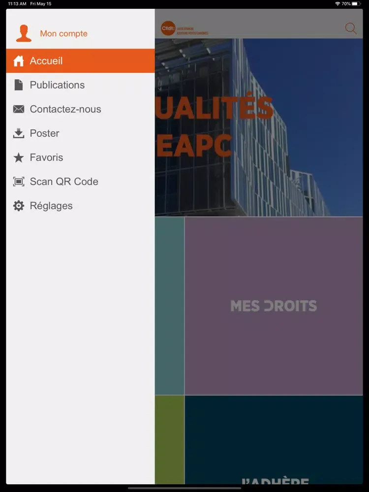 تصاویر CFDT CEAPC iPad 