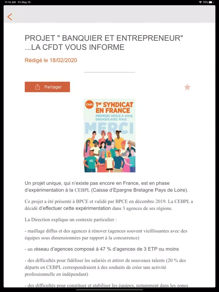 تصاویر CFDT CEAPC iPad 