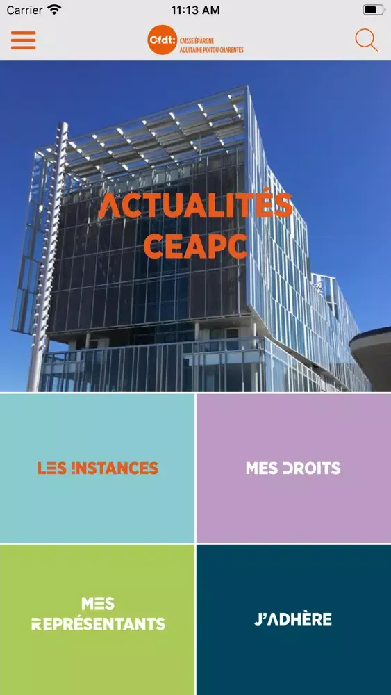 تصاویر CFDT CEAPC