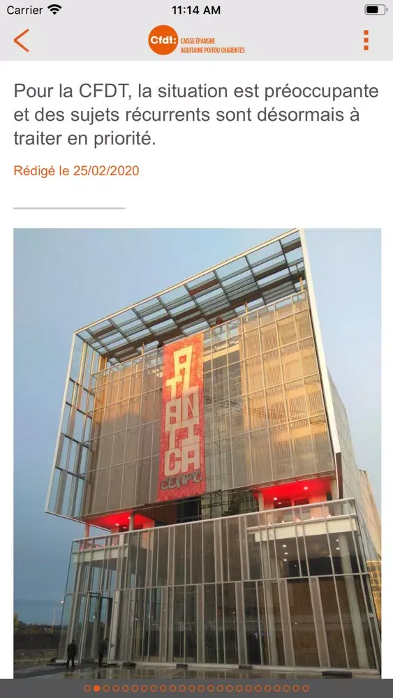 تصاویر CFDT CEAPC