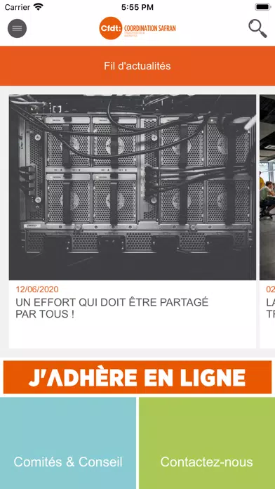 CFDT Safran應用截圖
