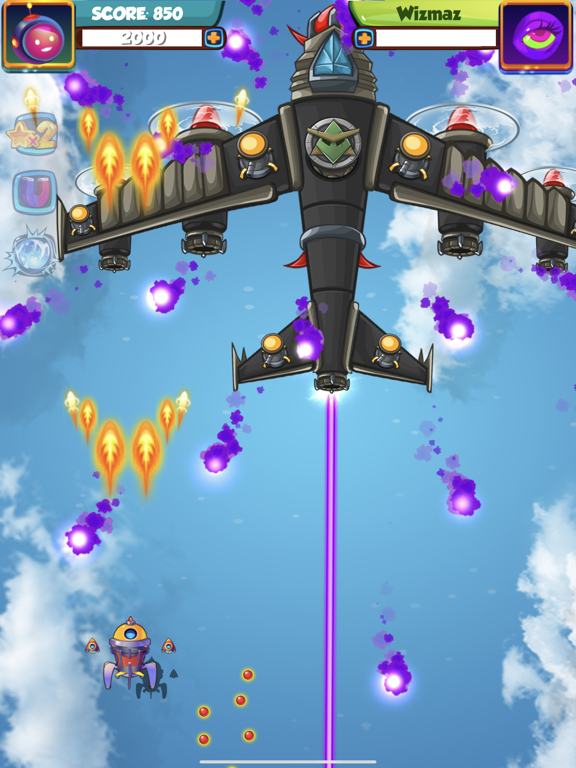 Air Combat: Sky Shooter iPad  스크린샷