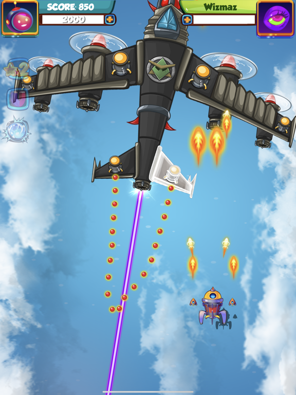 Air Combat: Sky Shooter iPad  스크린샷