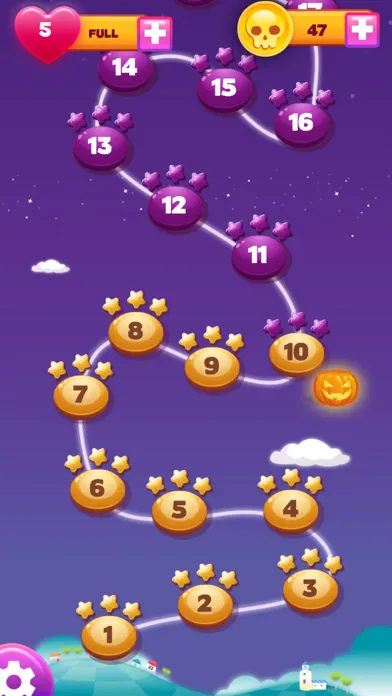 Captures d'écran de Bubble Shooter: Dark Halloween