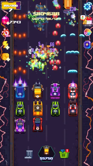 Zrzuty ekranu PixelCar: Idle Defense