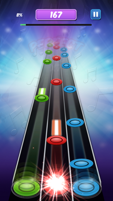 Magic Guitar: Tap Beat سکرین شاٹس