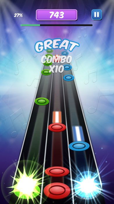 Magic Guitar: Tap Beat سکرین شاٹس