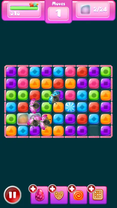 Screenshot di Mega Candy: A Match-3 game