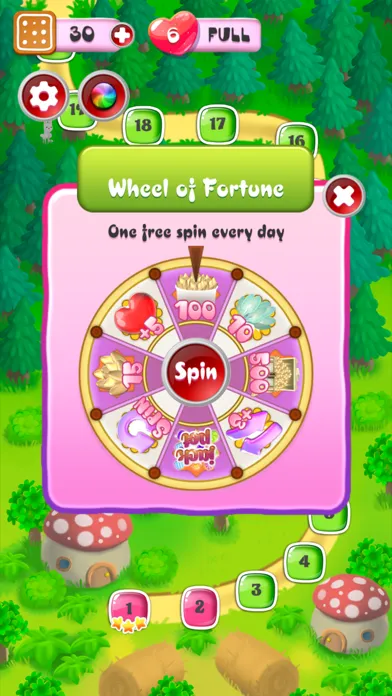 Screenshot di Mega Candy: A Match-3 game