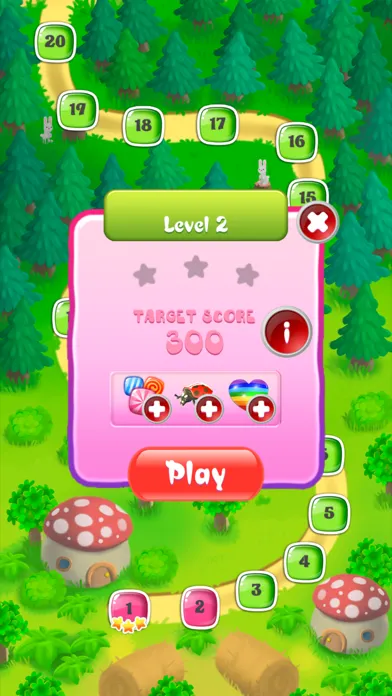 Screenshot di Mega Candy: A Match-3 game