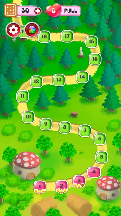 Screenshot di Mega Candy: A Match-3 game
