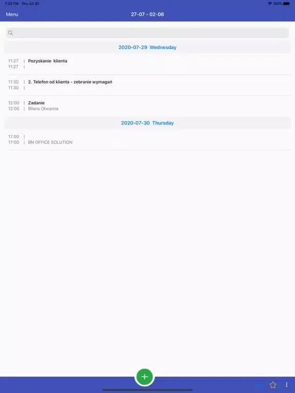 Ảnh chụp màn hình của Vendo Lite iPad 