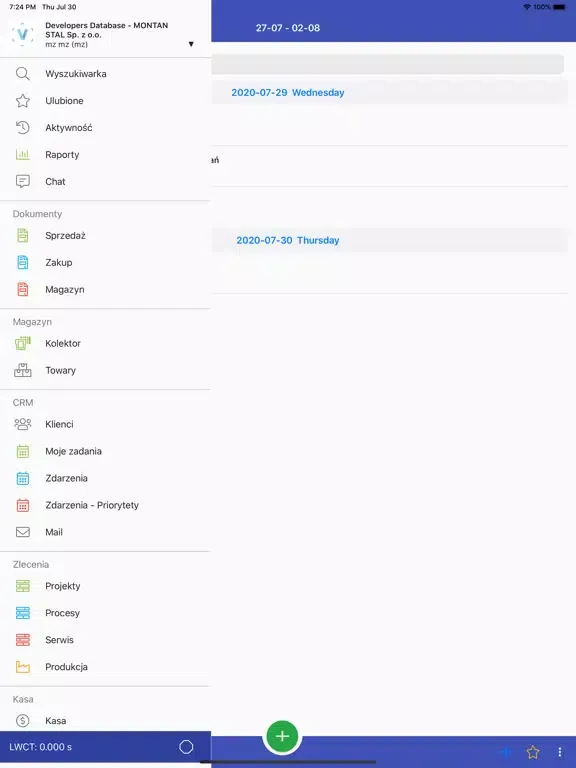 Ảnh chụp màn hình của Vendo Lite iPad 