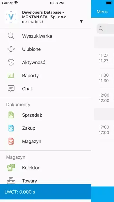 Ảnh chụp màn hình của Vendo Lite