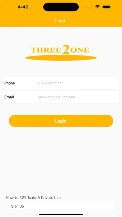 321 Taxis & Private Hire Screenshots