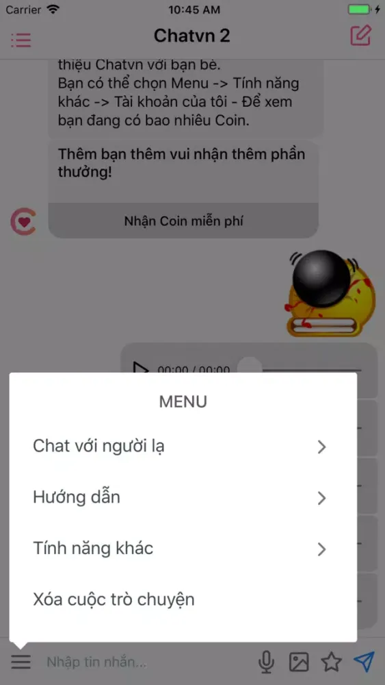 Chatvn - Chat với người lạ Screenshots