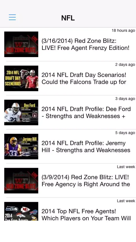 Football Videos - Watch highlights, match results and more - Screenshots