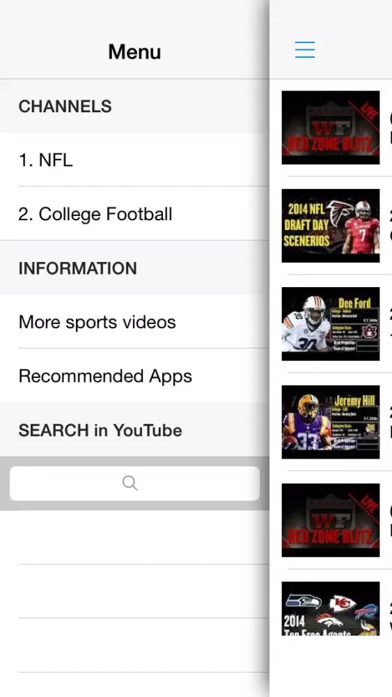 Football Videos - Watch highlights, match results and more - Screenshots