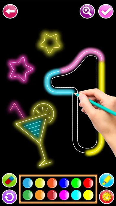 Learn to Draw Glow Cartoon Screenshots