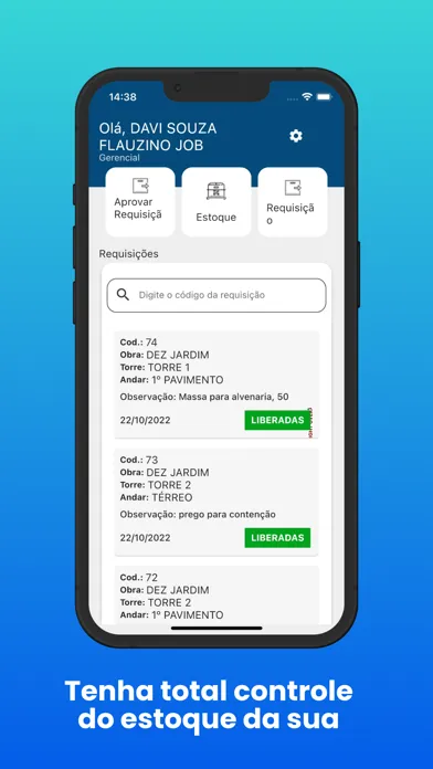CF Obras Screenshots