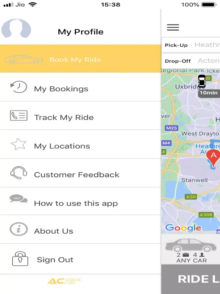 Скриншоты Aerial Cars iPad 