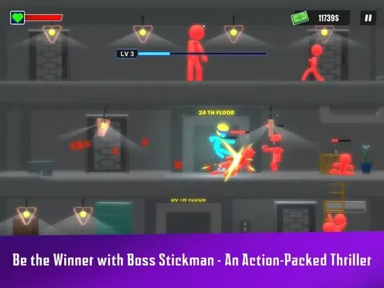 Boss Stickman iPad  Screenshots