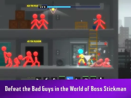 Boss Stickman iPad  Screenshots