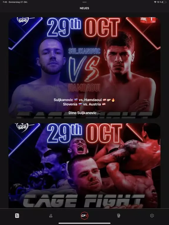تصاویر Cage Fight Series iPad 