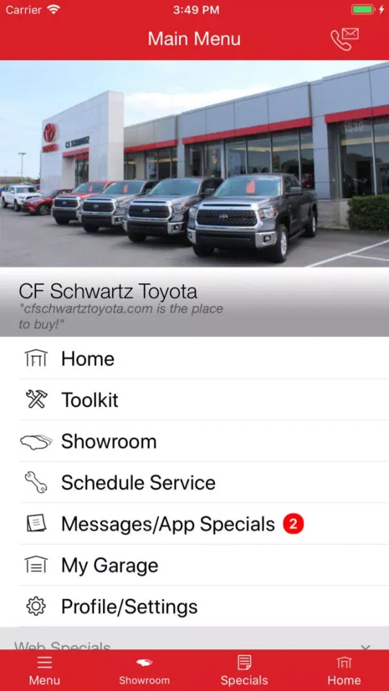 CF Schwartz Toyota MLink應用截圖