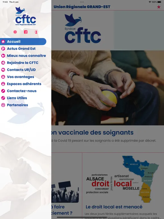CFTC Grand-Est iPad 应用截图