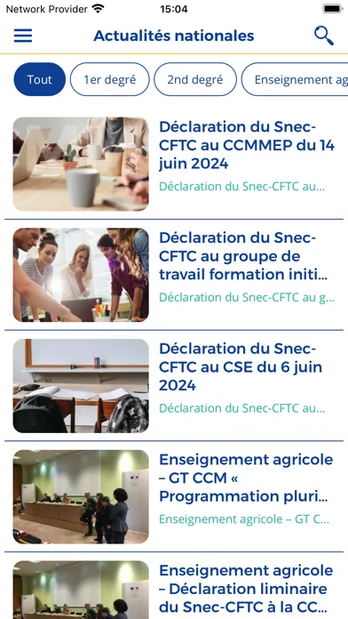 Snec-CFTC スクリーンショット