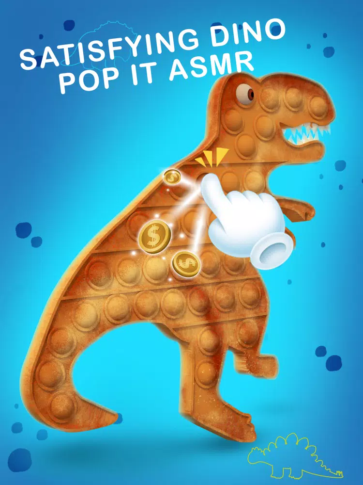 pop it - Fidget Dino 3D popper iPad  スクリーンショット