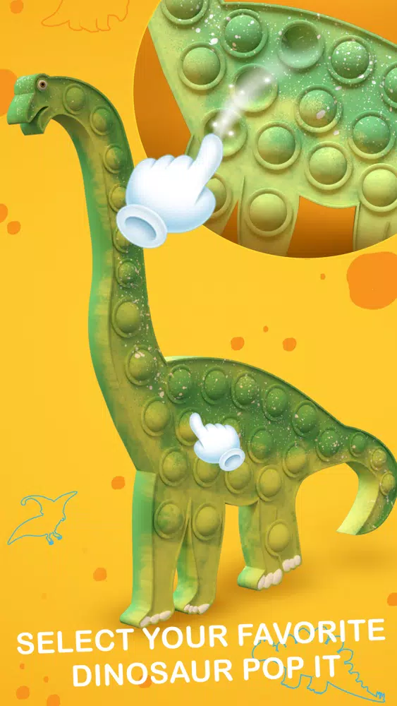 pop it - Fidget Dino 3D popper スクリーンショット
