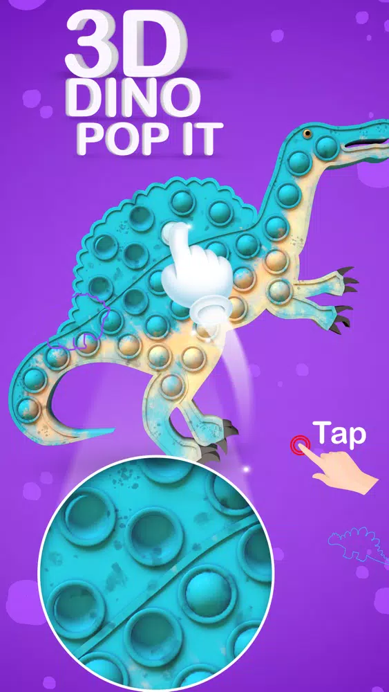 pop it - Fidget Dino 3D popper スクリーンショット