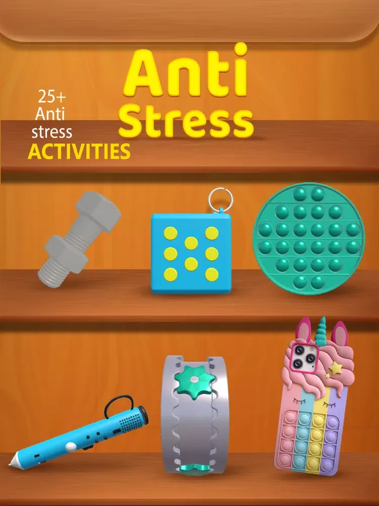 fidget toys anti-stress game iPad  スクリーンショット