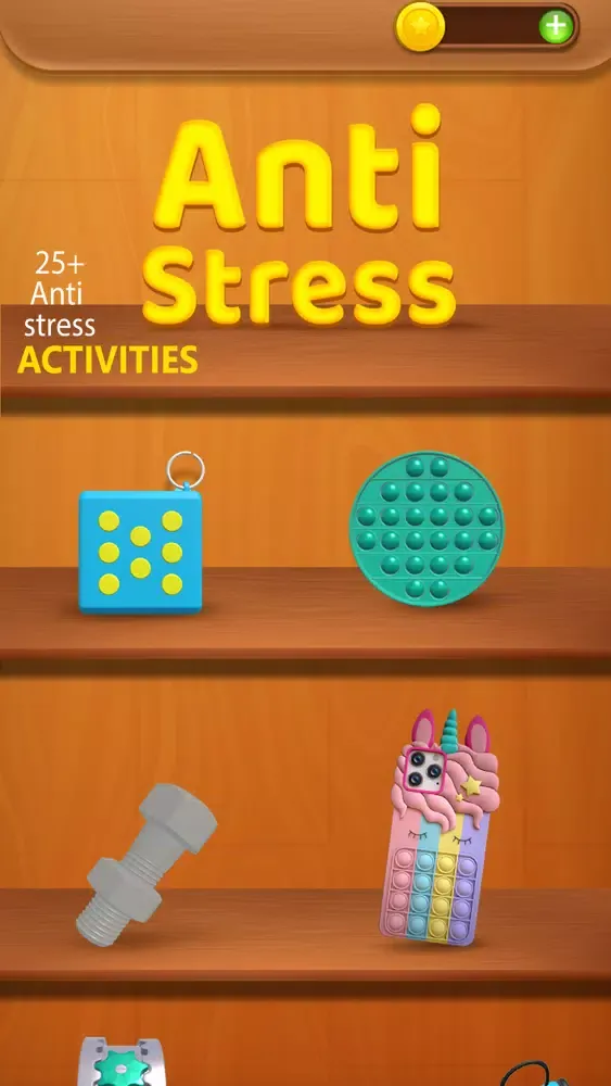 fidget toys anti-stress game スクリーンショット
