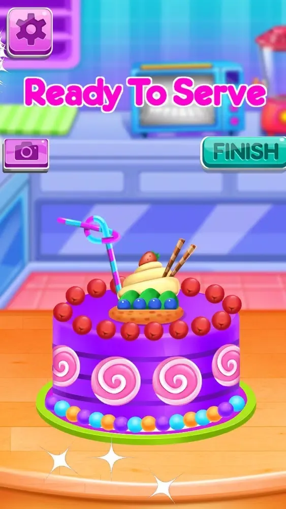 Tangkapan layar Bake Your Cake - Cake Decor